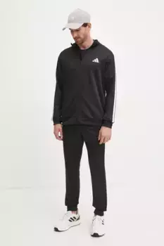 Спортивный костюм 3S FT TT TS adidas, черный