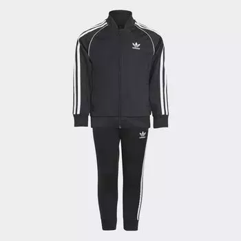 Спортивный костюм Adicolor SST Adidas, цвет Black/White