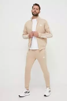 Спортивный костюм adidas, бежевый