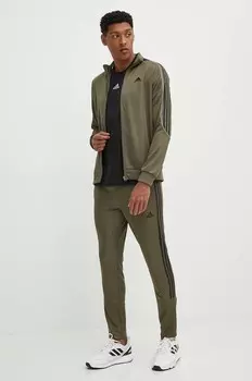 Спортивный костюм adidas Essentials, зеленый