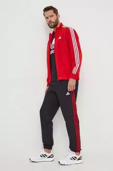 Спортивный костюм adidas, красный