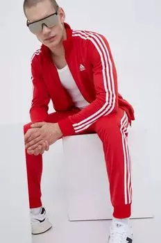 Спортивный костюм adidas, красный