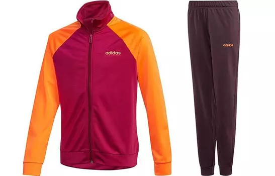 Спортивный костюм Adidas, оранжевый/черный