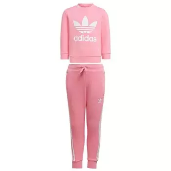 Спортивный костюм adidas Originals Adicolor Crew, розовый
