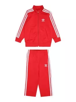 Спортивный костюм ADIDAS ORIGINALS Adicolor Firebird, цвет Blood red
