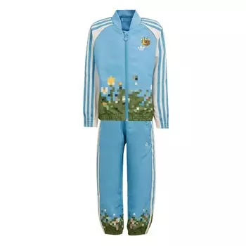 Спортивный костюм ADIDAS ORIGINALS Adidas Originals x Minecraft, небесно-синий
