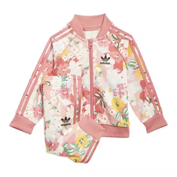 Спортивный костюм Adidas Originals Her Studio London Floral Sst, розовый