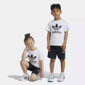 Спортивный костюм Adidas Originals "SHORT TEE SET" (2 шт.), белый