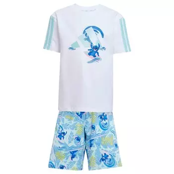 Спортивный костюм ADIDAS SPORTSWEAR Adidas x Disney Lilo and Stitch, белый