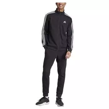 Спортивный костюм adidas Sportswear Basic 3 Stripes Fleece, черный