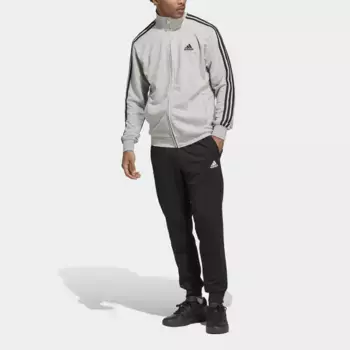 Спортивный костюм Adidas Sportswear "BASIC 3-STRIPES FRENCH TERRY" (2 шт.), черный