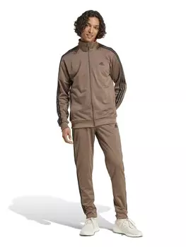 Спортивный костюм Adidas Sportswear Basic 3-Stripes Tricot, коричневый