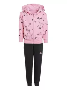 Спортивный костюм Adidas Sportswear Brand Love Hooded Kids, розовый