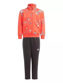 Спортивный костюм Adidas Sportswear Brand Love Tracksuit Kids, красный