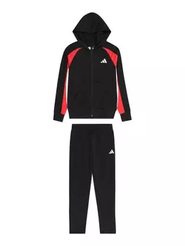 Спортивный костюм ADIDAS SPORTSWEAR, черный
