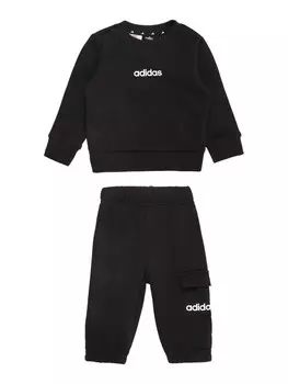 Спортивный костюм ADIDAS SPORTSWEAR, черный