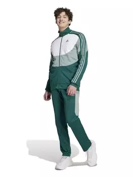 Спортивный костюм Adidas Sportswear Colorblock, зеленый