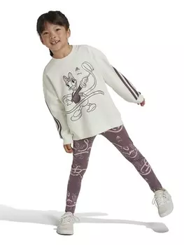 Спортивный костюм Adidas Sportswear Disney Minnie and Daisy Joggers, белый