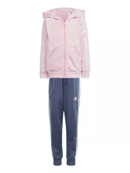 Спортивный костюм Adidas Sportswear Essentials 3-Stripes Shiny Tracksuit, розовый