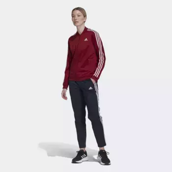 Спортивный костюм Adidas Sportswear "ESSENTIALS 3-STRIPES" (2 шт.), бордовый