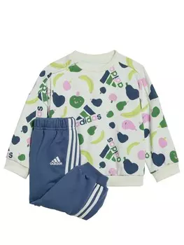Спортивный костюм Adidas Sportswear Essentials Allover Print, разноцветный
