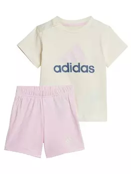 Спортивный костюм Adidas Sportswear Essentials Organic Cotton, черный