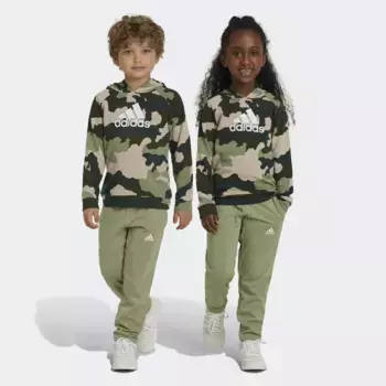 Спортивный костюм Adidas Sportswear "LK CAMO HD SET" (2 шт.), белый