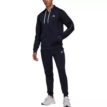 Спортивный костюм adidas Sportswear Ribbed Aeroready, черный