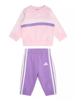 Спортивный костюм ADIDAS SPORTSWEAR Seasonal Essentials Tiberio, цвет Pastel purple/Pastel pink