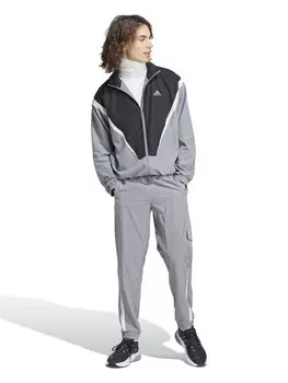 Спортивный костюм Adidas Sportswear Sportswear Woven Non-Hooded, серый