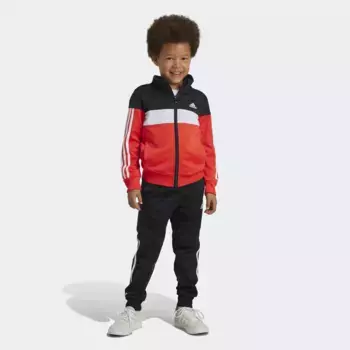 Спортивный костюм Adidas Sportswear "TIBERIO 3-STRIPES COLORBLOCK SHINY KIDS" (2 шт.), белый