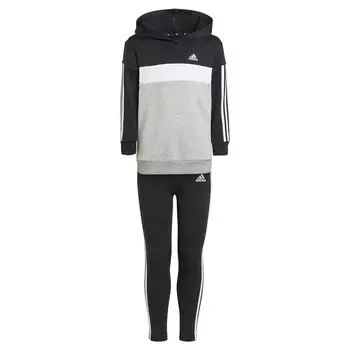 Спортивный костюм adidas Sportswear Tiberio 3 Stripes Colorblock Fleece, серый