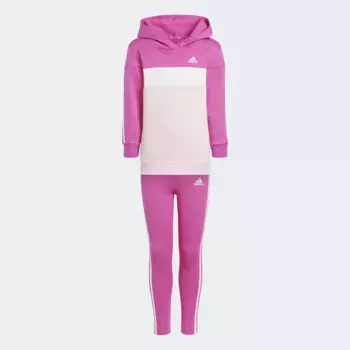 Спортивный костюм Adidas Sportswear "TIBERIO 3STRIPES COLORBLOCK KIDS" (2 шт.), фуксия