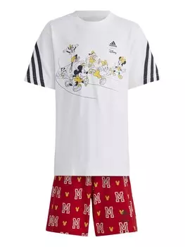 Спортивный костюм Adidas Sportswear x Disney Mickey Mouse Set, белый