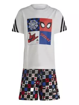 Спортивный костюм Adidas Sportswear x Marvel Spider-Man Set, белый