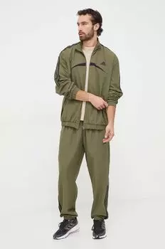 Спортивный костюм adidas, зеленый