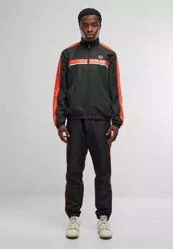 Спортивный костюм AGAVE SET Sergio Tacchini, металлик черный