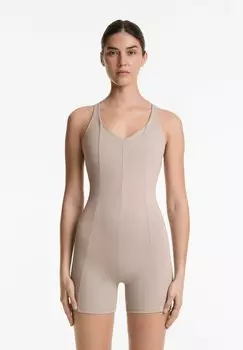 Спортивный костюм COMFORTLUX STRAPPY SHORT OYSHO, коричневый