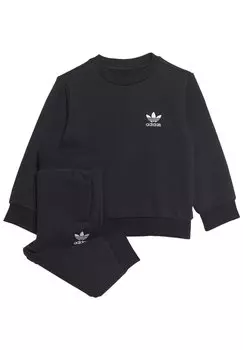 Спортивный костюм CREW INFANT UNISEX SET adidas Originals, цвет black