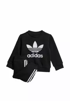 Спортивный костюм Crew Set adidas Originals, черный