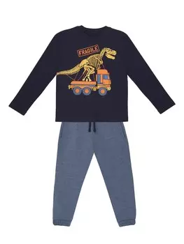 Спортивный костюм Denokids Fragile, темно-синий