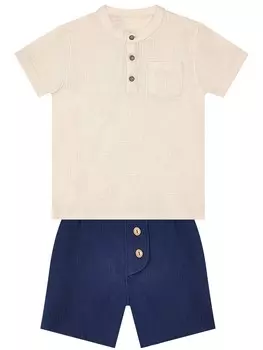 Спортивный костюм Denokids Tracksuit Handsome Muslin, белый