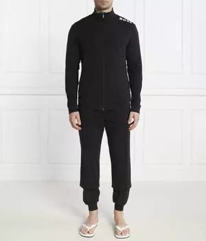 Спортивный костюм длинный комплект stmt Regular fit Boss, черный