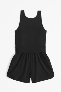 Спортивный костюм для активного отдыха Abercrombie & Fitch, черный