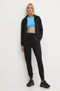 Спортивный костюм для отдыха Fila из хлопка, черный