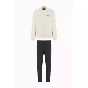 Спортивный костюм EA7 EMPORIO ARMANI 8NPV60-PJVRZ, бежевый/черный