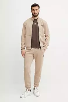 Спортивный костюм Ea7 Emporio Armani, бежевый