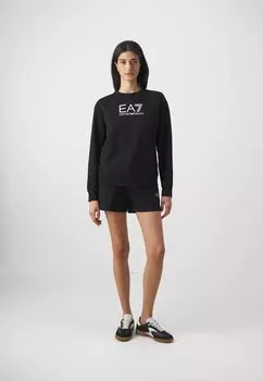 Спортивный костюм EA7 Emporio Armani, черный