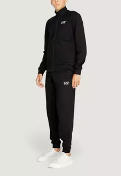 Спортивный костюм EA7 Emporio Armani, черный