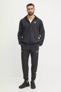 Спортивный костюм Ea7 Emporio Armani, черный